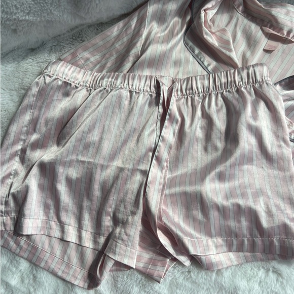 Victoria’s secret Pink and White Striped Pajama Set - Picture 4 of 5